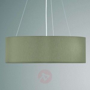 Lampa wisząca MARA z tkaniny chintz, 60 cm