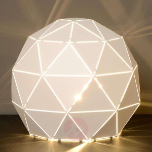 Urocza lampa stołowa Otona z metalu