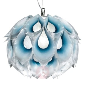 Fantazyjna lampa wisząca FLORA M, niebieska