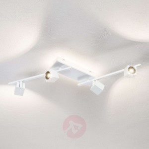 Lampa sufitowa LED Taly, 4 reflektory, podłużna