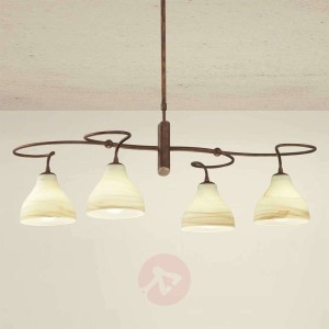 Wielopunktowa lampa wisząca Mattia  4-punktowa