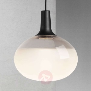 Dee – lampa wisząca LED ze szkła i metalu