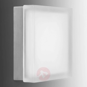 Nowoczesny kinkiet LED Briq 02L uniwersalna biel