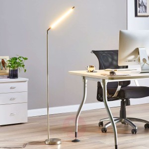 Minimalistyczna lampa stojąca LED Jabbo do czyt.