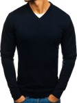 Sweter męski atramentowy 