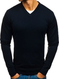 Sweter męski atramentowy 