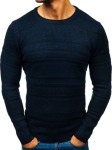 Sweter męski granatowy 