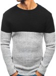 Sweter męski czarny 