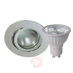 Megaman DecoclicSet spot wpuszczany 5,2W srebrny