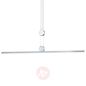 B-Leuchten Move lampa wisząca, klosz prosty