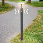 Słupek ogrodowy LED Fenia, czujnik ruchu, 100 cm