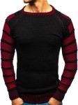 Sweter męski czarny
