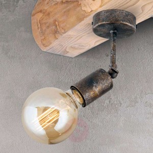 Ruchoma lampa sufitowa Rati w stylu vintage