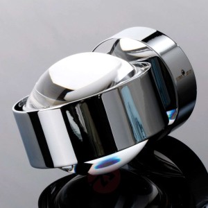 Kinkiet LED Puk Wall, chrom