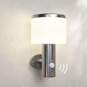 Kinkiet zewnętrzny LED Cathleen, czujnik ruchu