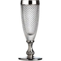 Kieliszek do szampana Silver Rimmed 140 ml