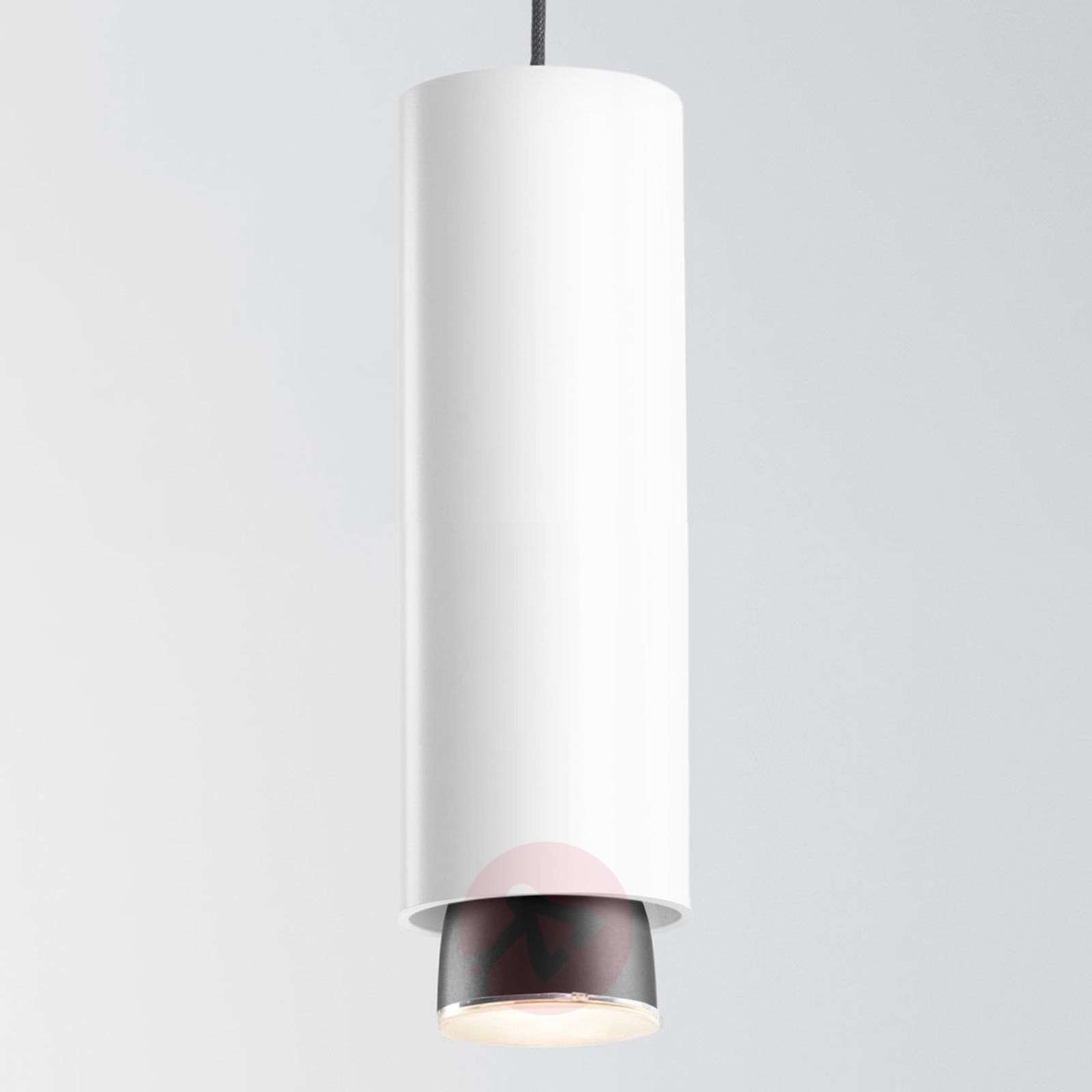 Fabbian Claque lampa wisząca LED 30 cm biała