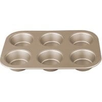 Forma do pieczenia 6 babeczek Bronze Pastry