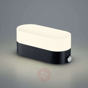 B-Leuchten Case lampa stołowa, port USB, antracyt