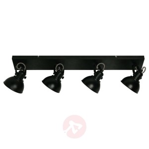 Spot sufitowy LED vintage Santo 4-punktowy