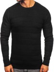 Sweter męski czarny 