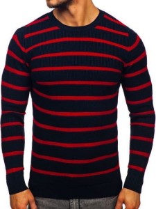 Sweter męski granatowy 