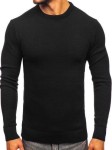 Sweter męski czarny 