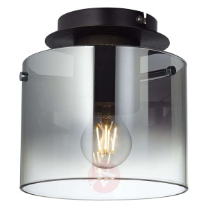 Lampa sufitowa Beth klosz dymione szkło, 1-pkt.