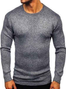 Sweter męski granatowy 