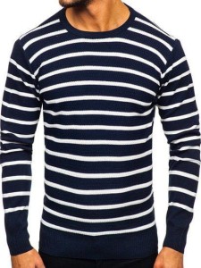 Sweter męski granatowy 