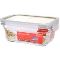 Pojemnik z hermetyczną pokrywką Fancy Rectangular White 480 ml