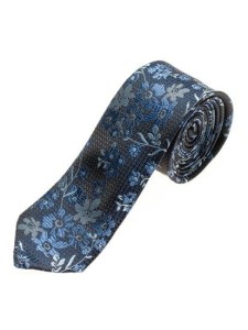 Elegancki krawat męski granatowy 