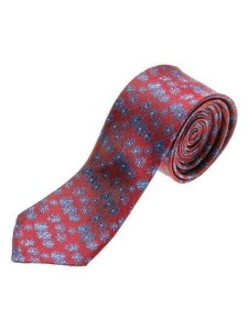 Elegancki krawat męski bordowy 