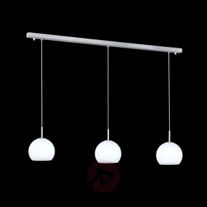 Lampa wisząca Bolero, 3-punktowa, belka