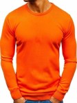 Sweter męski pomarańczowy 
