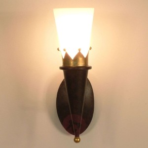 Rustykalna lampa ścienna CORONA