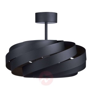 Lampa sufitowa Vento czarna Ø 50 cm