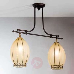 Dwupunktowa lampa wisząca TULIPANO