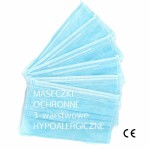Maseczka ochronna jednorazowa 3-warstwowa 50szt