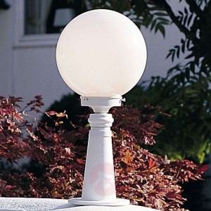 Drobna lampa na cokół Arcturus, biały