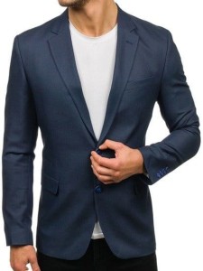 Marynarka męska elegancka-  jasnogranatowa 