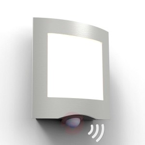 Kinkiet zewnętrzny LED Farell, stal szlachetna