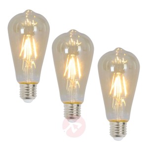 E27 żarówka rustykalna LED 4 W 300 lumenów 2 200 K