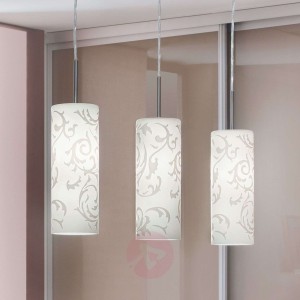 Dekoracyjna lampa wisząca Amanda 3-punktowa
