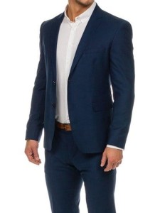 Garnitur męski ciemnogranatowy 