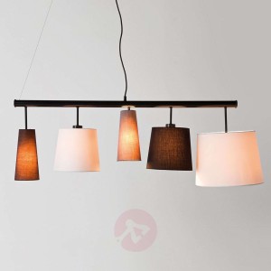 KARE Parecchi Black – harmonijna lampa wisząca
