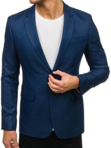 Marynarka męska elegancka granatowa 