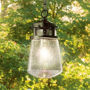 Stylowa lampa wisząca Lyndon, zewnętrzna