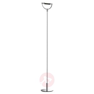 Lampa stojąca Gradi, błyszcząca, ściemniana