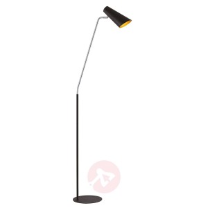 Lucande Wibke lampa podłogowa w kolorze czarnym